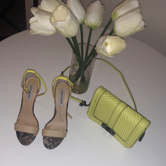 Steve Madden Shoes - Nude and Neon Steve Maddens